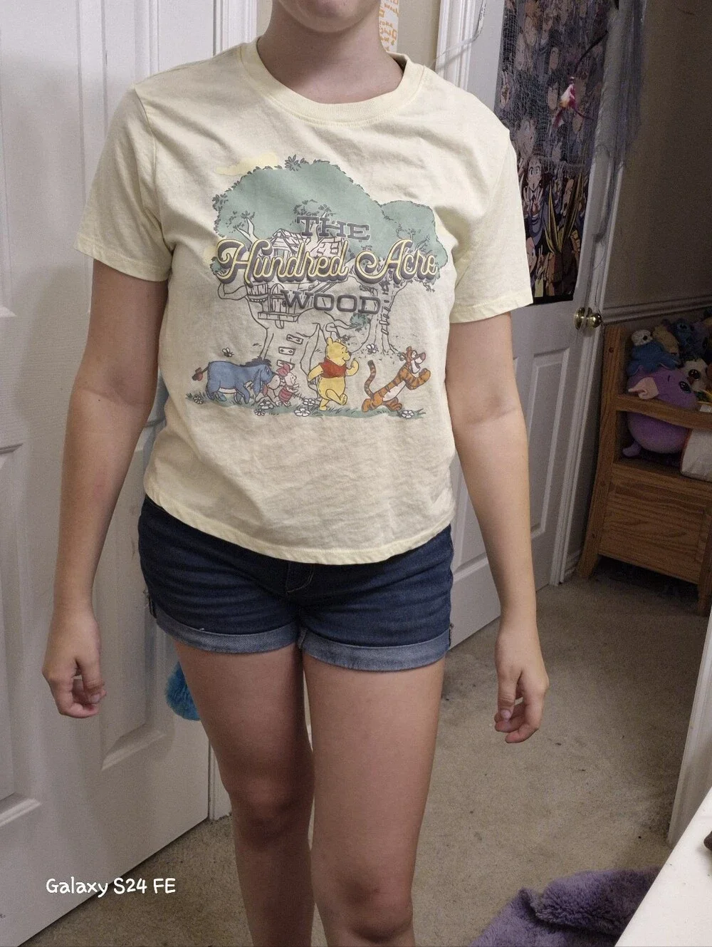 Winnie the Pooh 'The Hundred Acre Wood' Graphic Tee - Pale Yellow
